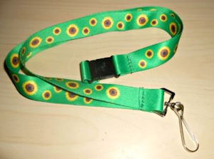 Sunflower lanyard
